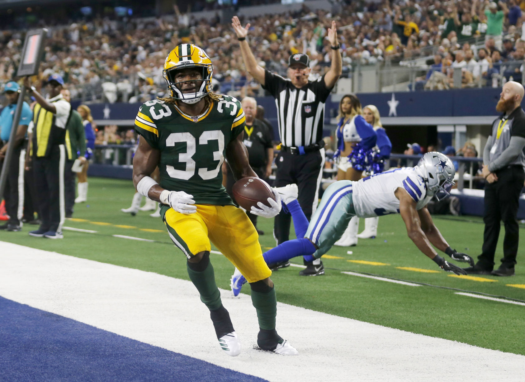 APTOPIX Packers Cowboys Football